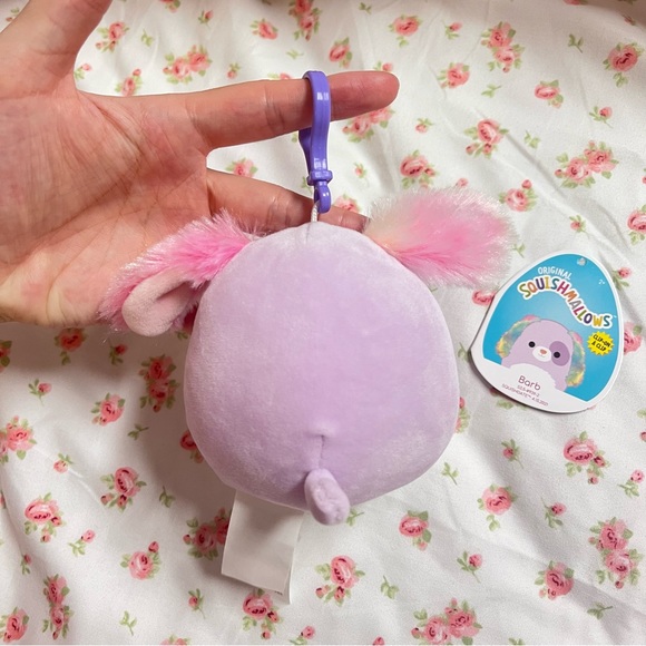 Barb the Dog/Puppy Squishmallow Clip 3.5" BNWT - Picture 5 of 7